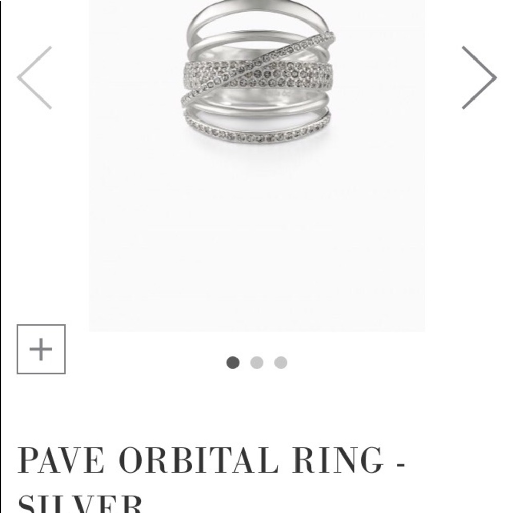 Stella and Dot Silver Ring